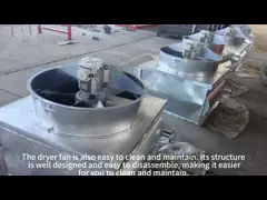 Ventilatore di forno per asciugatura del legno professionale per grande capacità di legno e asciugatura rapida