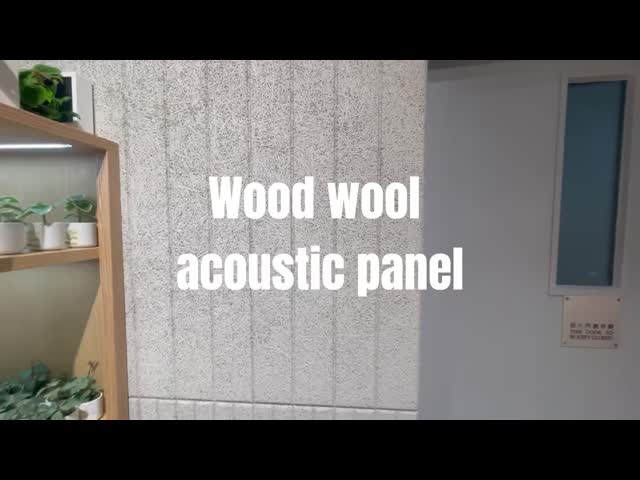 High Performance Wood Wool Acoustic Panels  Lightweight and Durable for Wall