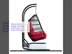 Wirecutter Outdoor Hammock Chair Customized Colors Cotton Fabric