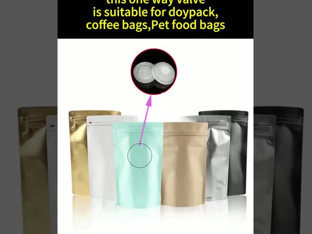 Factory Price Custom One Way Valve For The Coffee Bean Storage Bottle