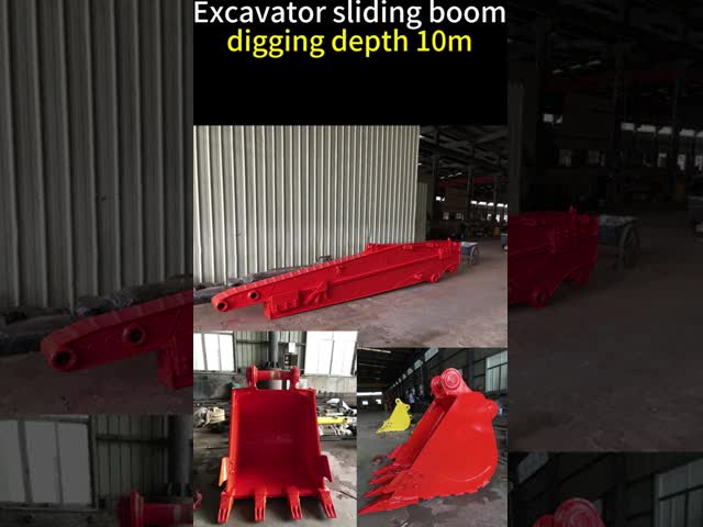 Excavator Long Arm Excavator Sliding Arm Long Reach 12m 16m For ZX490