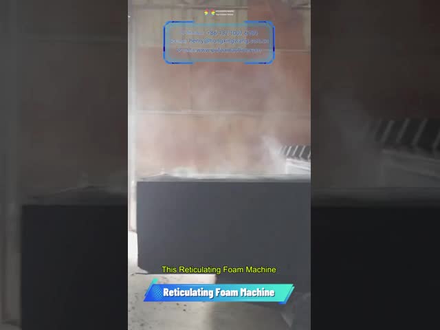 Automatically Reticulated Foam Machine Hydraulic Control Labor Saving