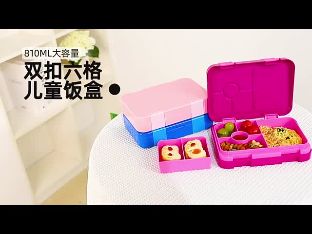 Flip Top Handle Seal Пластиковая коробка с обедом для бенто