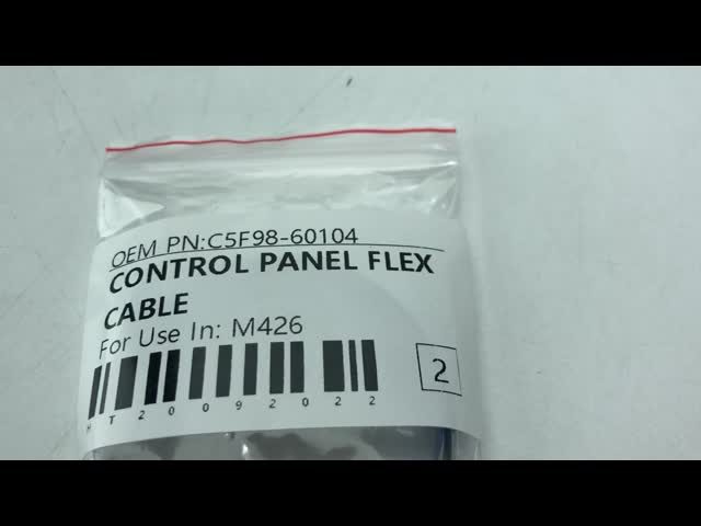 C5F98-60104 RK2-6943 RK2-6943-000 Painel de controlo Cabo flexível para H P M402 M403 M426 M427 M252 M274 M277 Impressora Flexível Flat F