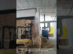 Equipaggiamento intelligente per l'essiccazione del legno, con controllo della temperatura completamente automatico, mobili ad alta efficienza e risparmio energetico, fabbrica di forni per l'essiccazione, vendita diretta