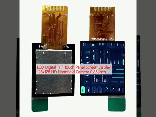 LCDデジタル TFTタッチパネル スクリーンディスプレイ 128x128 HD ハンドヘルドカメラ 0.85 インチ