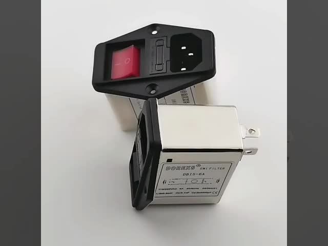 DBI5 IECソケット電源フィルター ファイューズとスイッチ 1A-10A EMIラインフィルター