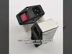 Φίλτρο EMI DBI5-S με διπλή ασφάλεια και διακόπτη για χονδρικές αγορές και χαμηλή ελάχιστη παραγγελία