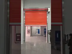 Porte de congélateur haute vitesse à fermeture automatique en PVC pour chambre froide