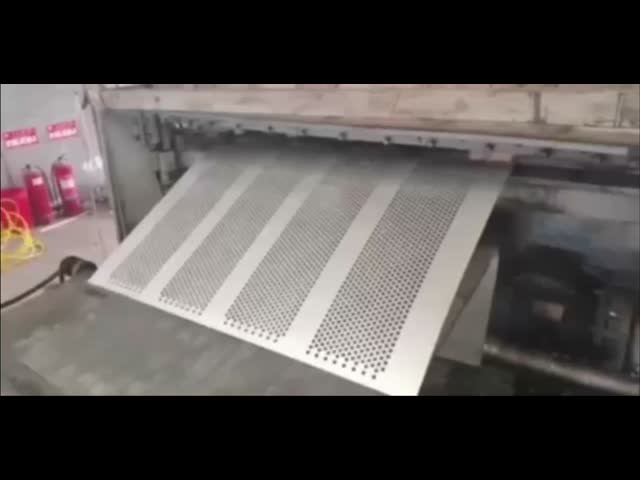 Galvanized Round Hole Perforated Metal Plates Wind Proof Dust Screen