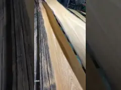 High Quality Eyong Crown Cut / Plain Cut Veneer For Hotel Decoration