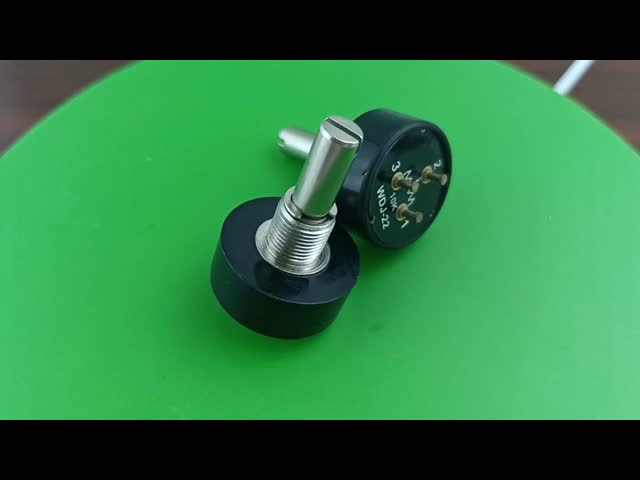 WDJ-22 Potenciômetro rotativo Potenciômetro plástico condutor H0SS BI Modelo 6178 360 graus 5K Ohm