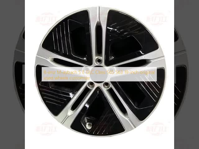 18 pouces roues d'occasion jantes roues après-vente pour B-Enz M-Aybach S600 S650 vidéo