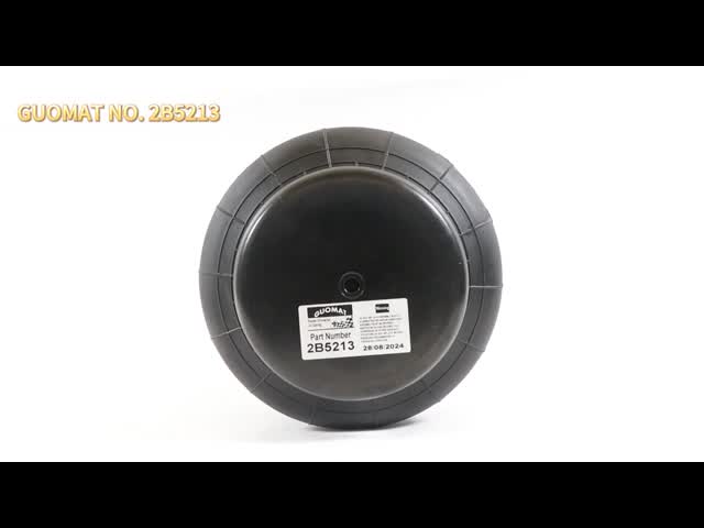TS 16949 Air Spring Actuator 168132H-2 Airsustech Max Safe Height 151のmm
