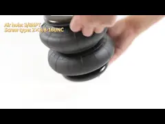 TS 16949 Air Spring Actuator 168132H-2 Airsustech Max Safe Height 151 mm