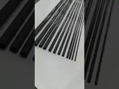 Thin-Wall Carbon Fiber Tube Custom Size 0.5mm 1mm 2mm, High Strength Lightweight Roll, OEM & CNC Cutting Available