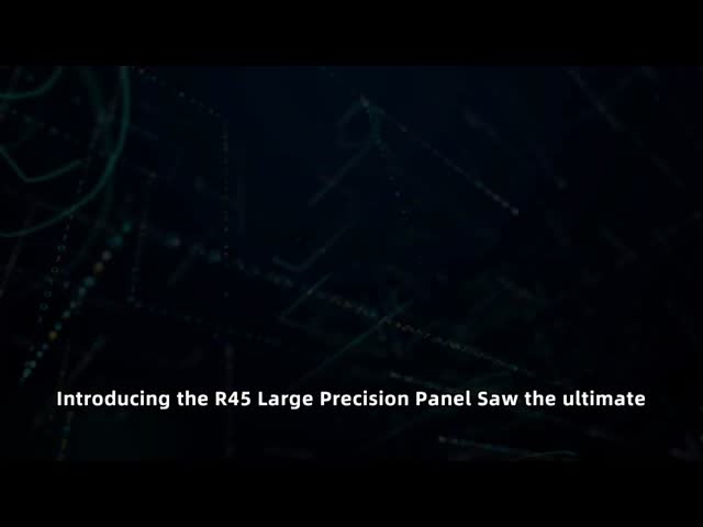 R45 Sliding Table Precision Panel Saw Wood Panel Melamine Mdf Board Cutting