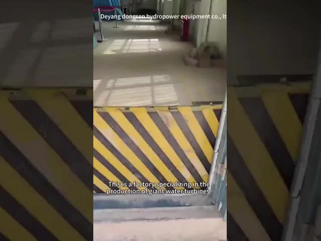 Turbina de agua de excitación estática de silicio con método de enfriamiento por aire El video