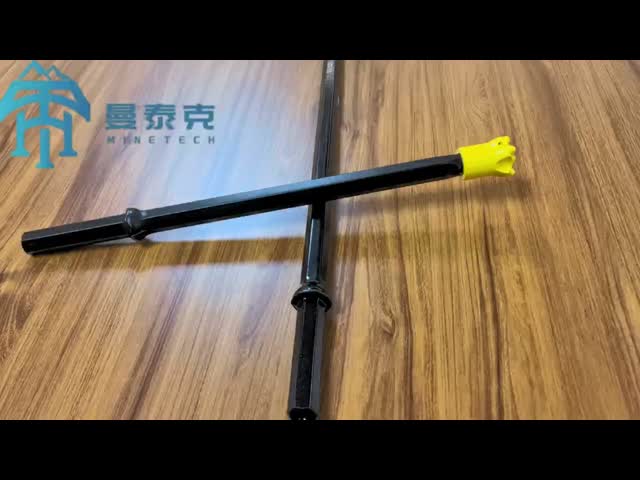1800mm Hollow Mining Steel Hexagonal Drill Rod For Small Hole Drilling