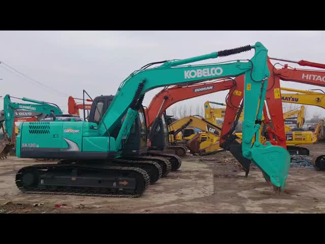 オリジナル 日本ブランド 中古 コベルコ SK130 掘削機 13 トン 中等 中古 掘削機