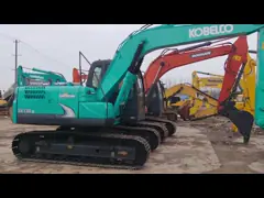 Original Japan Brand Used Kobelco SK130 Excavators 13 Ton Medium Secondhand Digger