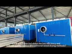 Asciugatura di pallet di legno attrezzature di asciugatura per forni di legno dell'industria pesante