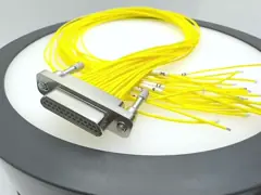 25 Kontakt-Mikro-D-Metall-Schale aus Aluminiummaterial für industrielle Anwendungen.