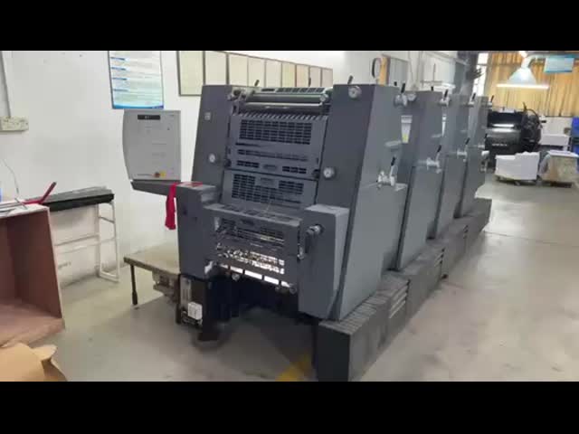 Impressora offset multicolor CD102 para Heidelberg Equipamento de impressão offset 5 cores