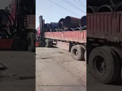 Transport cewki ze stali węglowej w pogodę