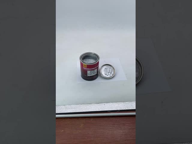 M133 1K Fine Bright Silver Car Paint Auto Refinish Paint Good Adhesion