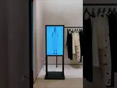 H Type 55inch Freestanding Digital Display Totem Digital Signage