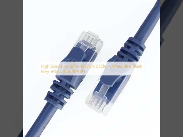 高速 1m-20m ネットワークパッチコード UTP/FTP/SFTP/SSTP シールド