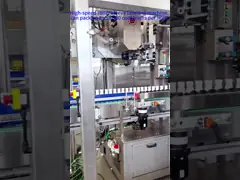 Automatic Beer Can Shrink Sleeve Labeler 9000-72000bph video