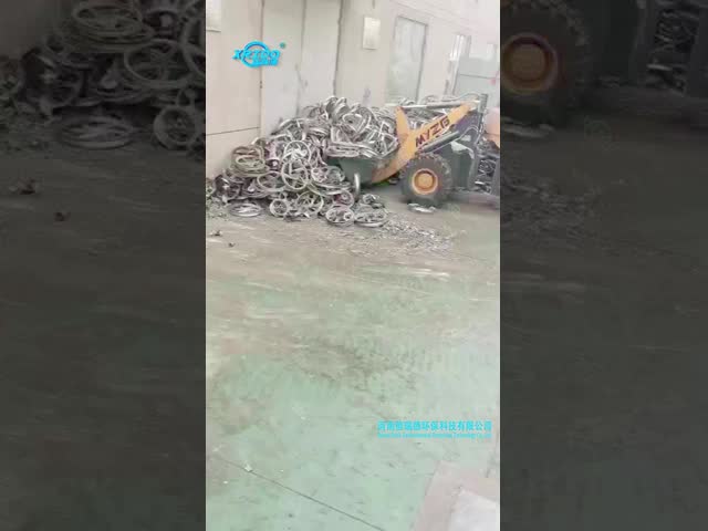 自動車の車輪のためのアルミニウムスクラップ・シュレッダー 壊れた橋