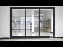 Ağır Alüminyum Hava Sıkı Cam Kaydırma Kapısı Modern tasarım tarzı