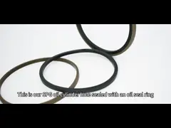 80*8 SPGO-kolvenzegel van PTFE BRONZE/NBR voor bouwwerkzaamheden