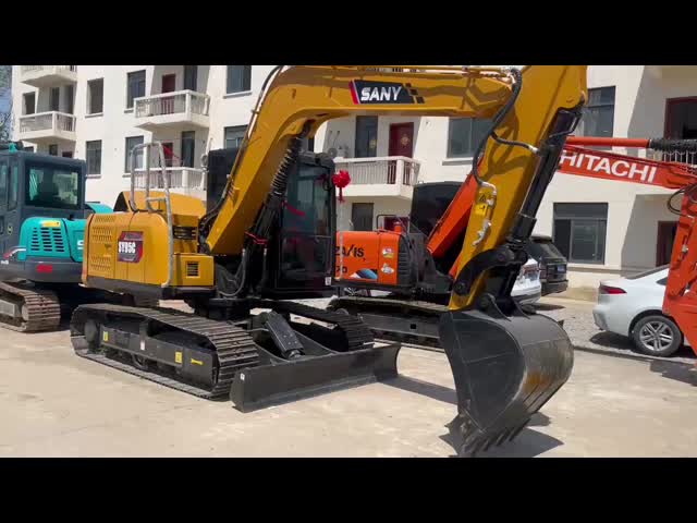 中古 Sany Sy95c 掘削機 リニューアル ミニ掘削機