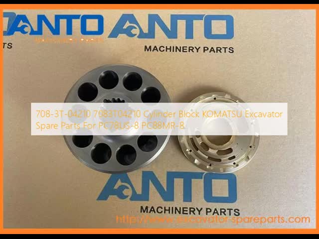 708-3T-04210 7083T04210 Cylinder Block KOMATSU Excavator Spare Parts For PC78US-8 PC88MR-8