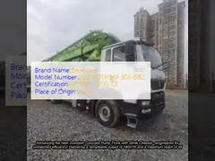 4 eixos caminhão Zoomlion 62 metros com chassi Sitrak