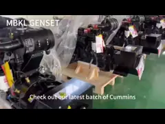 Cummins 6CTAA8.3-G2 180KW 225KVA générateur diesel ouvert silencieux