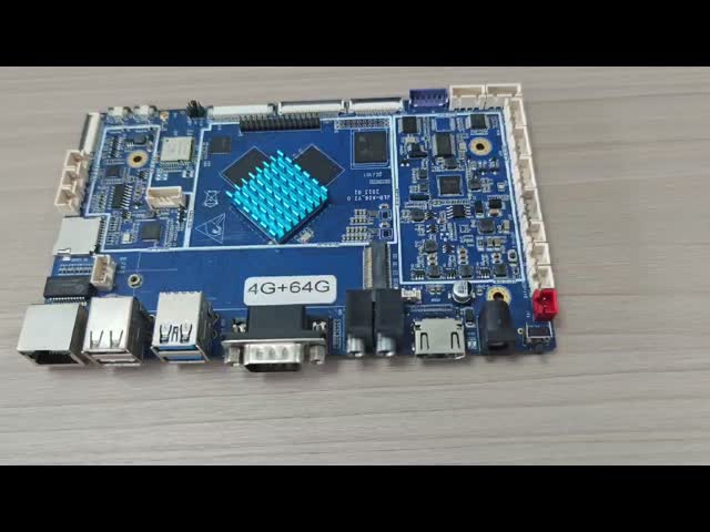 RK3399 産業用マザーボード 16GB-128GB EMMC ストレージサポート LVDS/MIPI/HDMI マルチディスプレイ