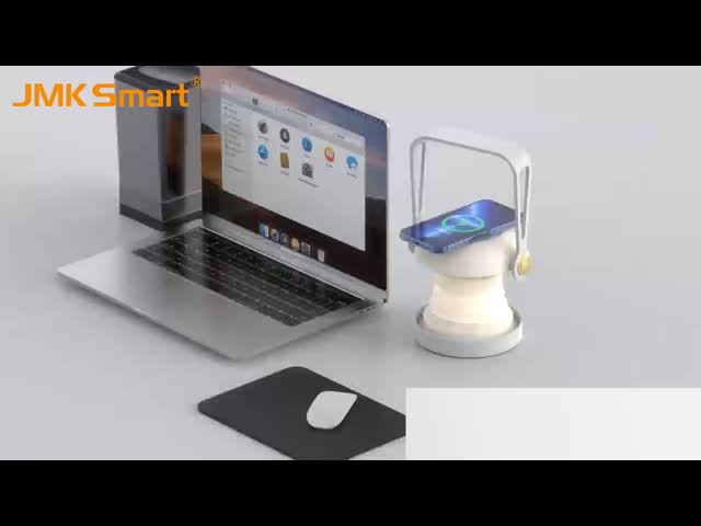 3つ暗くするLED折りたたみテーブルランプ 5W 化粧鏡付きポータブルテーブルライト