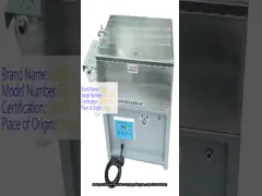 High Pressure Water Cooling Fogging Misting System Waterproof 70bar 4L/Min For Textile Industry