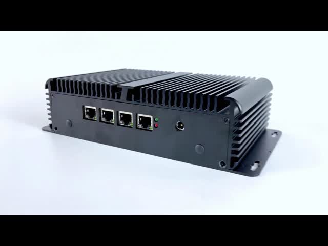 DDR5 16GB de RAM N100 Soft Router 4 LAN Firewall Mini PC Router com Linux para Home Office
