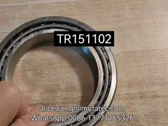 TR151102 automotive bearing special taper roller bearing 76*108*16/18mm
