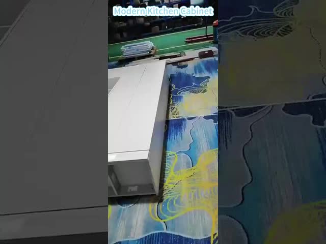 環境に優しいメラミン浸透フィルム紙 統合キッチンキャビネット