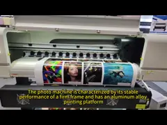 Aydınlık Logo Su Bazlı Yazıcı Çarpışma Önleyici Kumaş Logo Baskı Makinesi