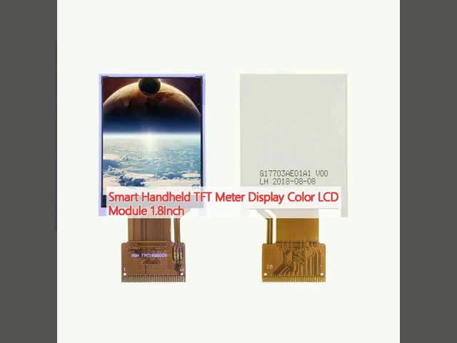 スマート ハンドヘルド TFT メーター ディスプレイ カラー LCD モジュール 1.8 インチ