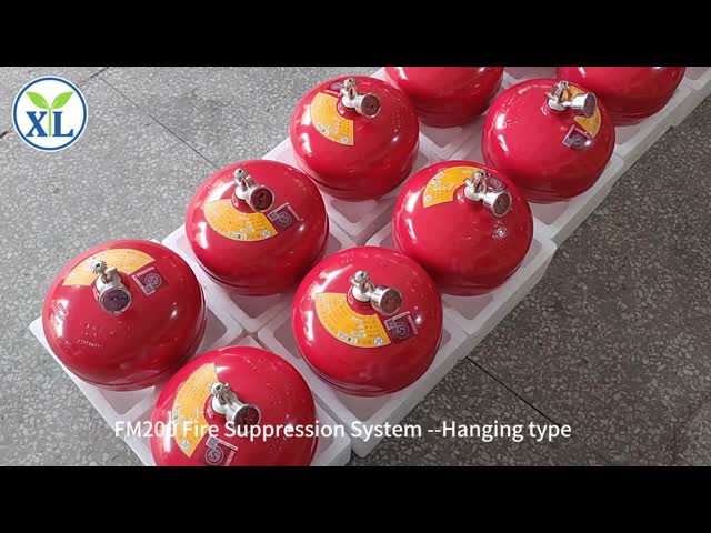 環境自動浄化剤消防システム FM200