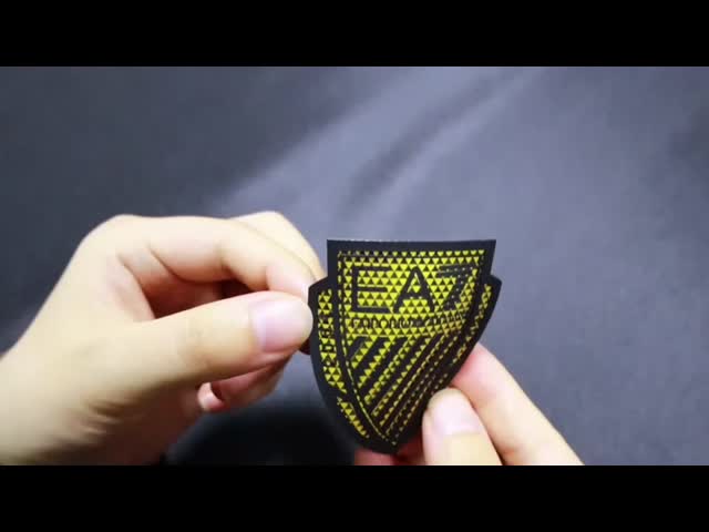 Hot Stamping Screen Print Garment Tags Logo 3D Embossed Silicone Printing Transfer Film Label